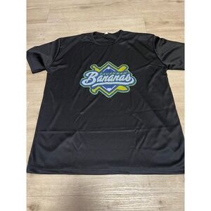 Savannah Bananas Baseball T Shirt Mens XL Black Team Sports Fan Apparel‎